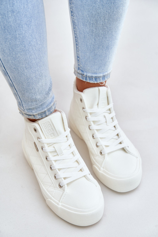 Zapatillas de deporte acolchadas Big Star color blanco