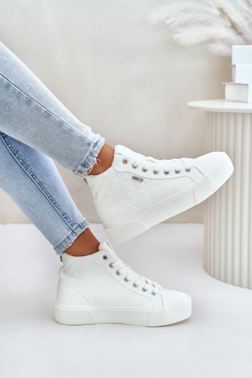 Zapatillas de deporte acolchadas Big Star color blanco