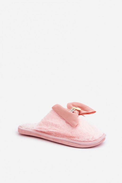 Zapatillas de mujer con forro de piel I Lankas color rosa Olfedi