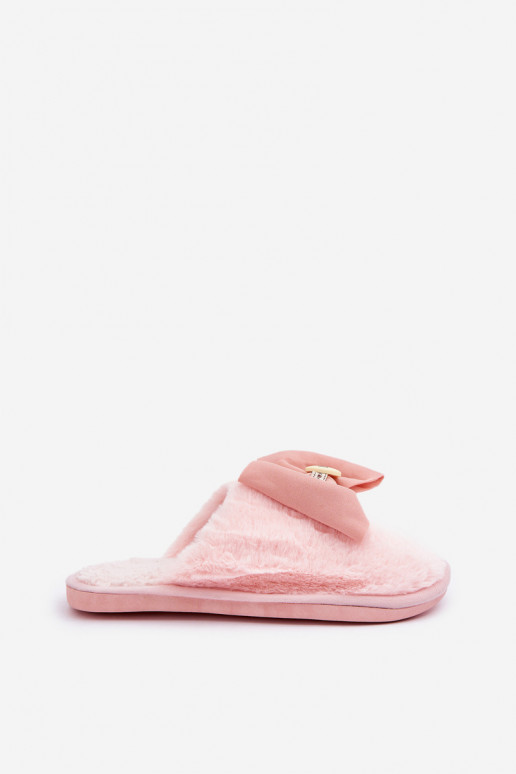 Zapatillas de mujer con forro de piel I Lankas color rosa Olfedi
