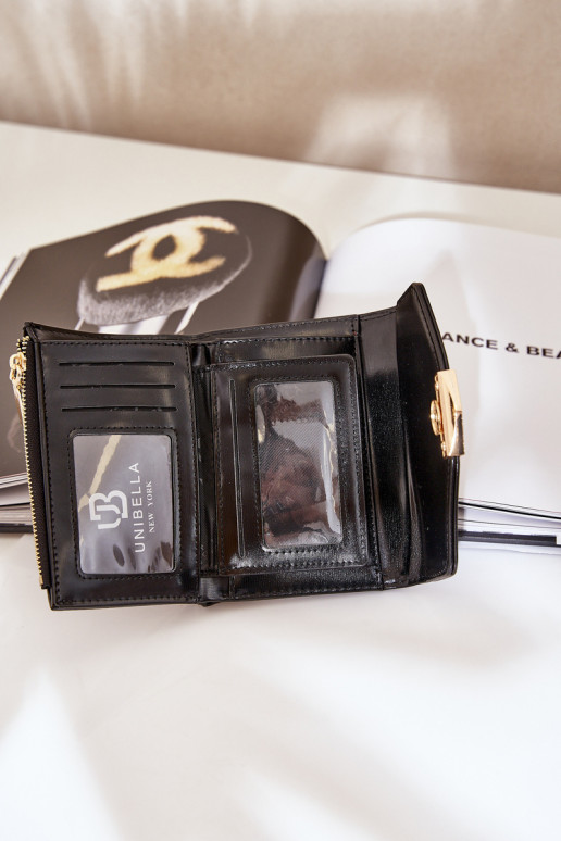 lacado Cartera de mujer de color negro Rahner