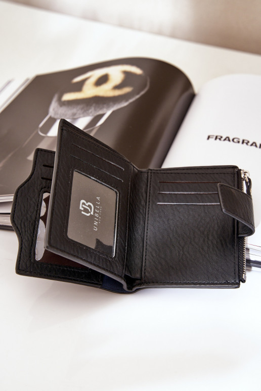 Cartera de mujer de eco piel color negro Jezorea