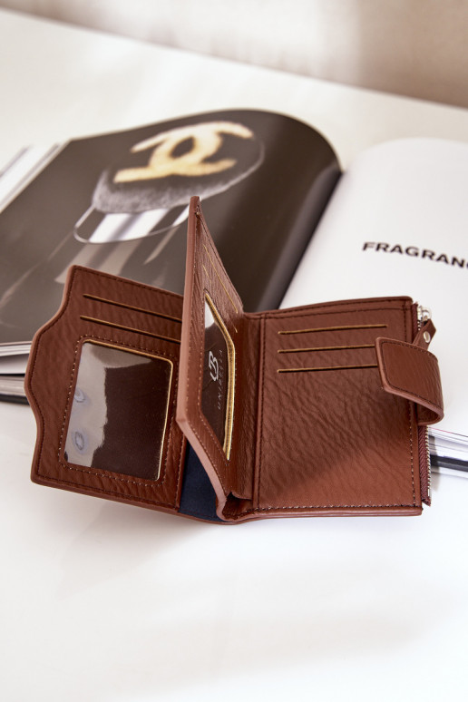 Cartera de mujer Eko Cuero color marrón Jezorea