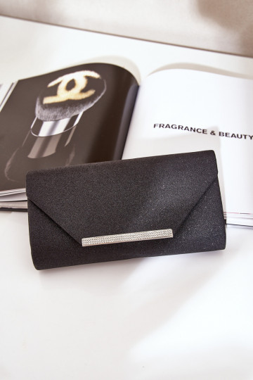 Elegante Tiene queno tipo de sobre con brillo negro Remiala