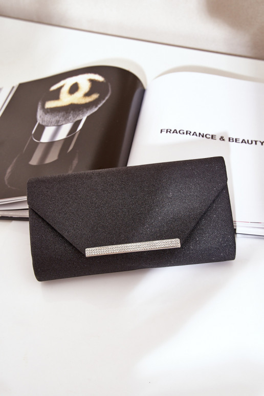 Elegante Tiene queno tipo de sobre con brillo negro Remiala