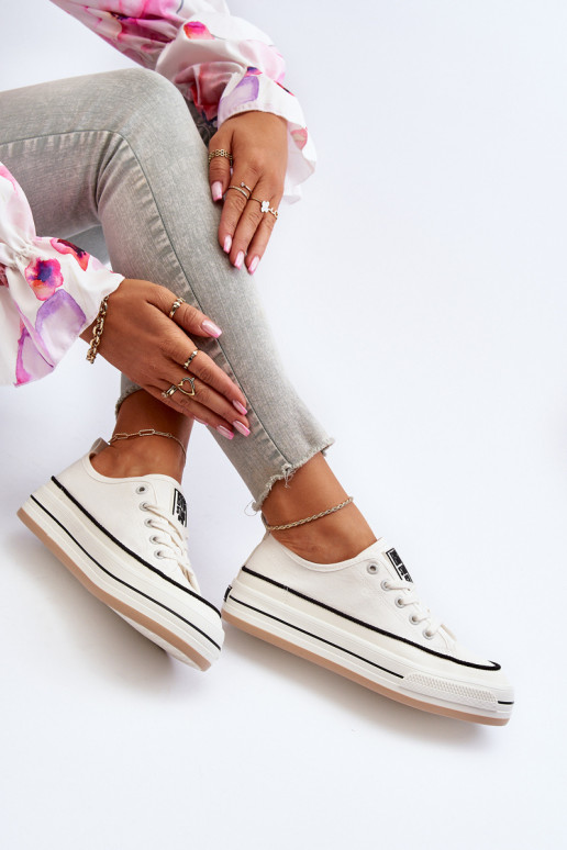 Zapatos de mujer Big Star NN274205 el color blanco Zapatos de mujer Big Star NN274205 el color blanco