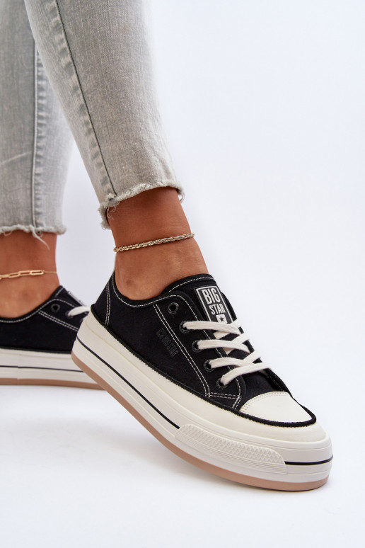 Zapatos de mujer Big Star NN274204 de color negro Zapatos de mujer Big Star NN274204 de color negro