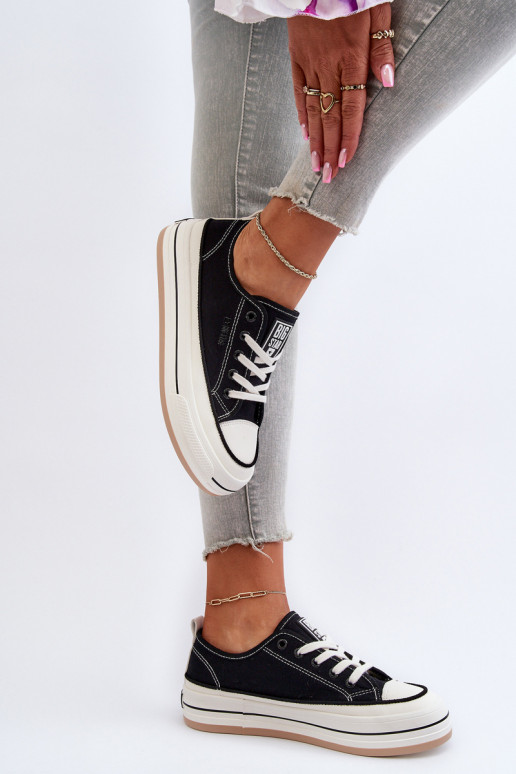 Zapatos de mujer Big Star NN274204 de color negro Zapatos de mujer Big Star NN274204 de color negro