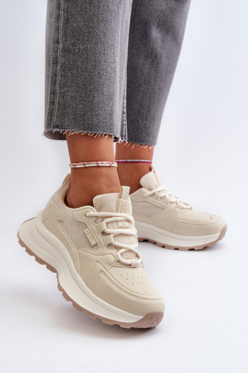 Zapatillas modelo zapatos. Femenino HI-POLY SYSTEM Big Star NN274A105 beige
