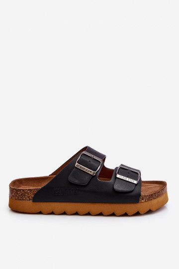 Chanclas clásicas para mujer Big Star LL274477 en color negro