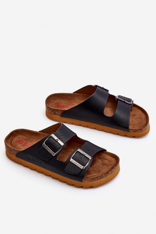 Chanclas clásicas para mujer Big Star LL274477 en color negro