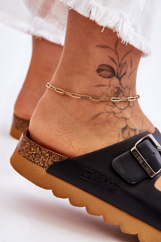 modelo clásico Femenino Zapatillas Big Star LL274477 de color negro