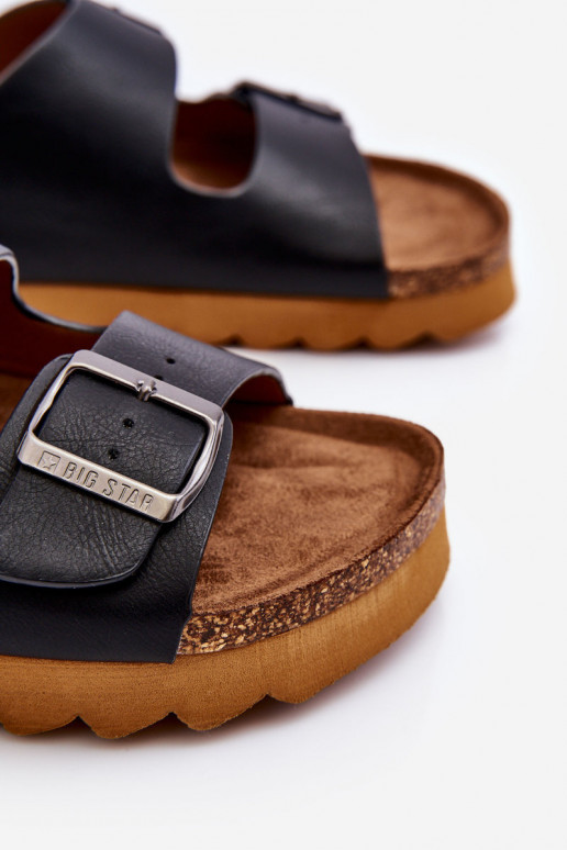 modelo clásico Femenino Zapatillas Big Star LL274477 de color negro