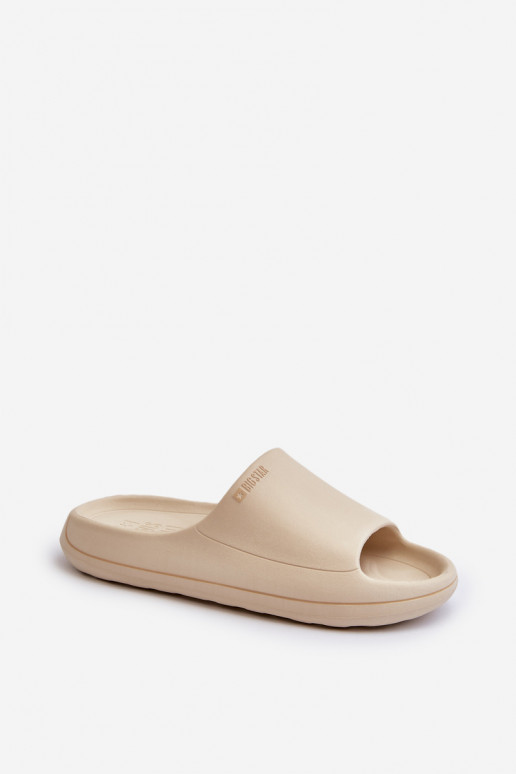 Chanclas de mujer Big Star NN274A040 en color arena