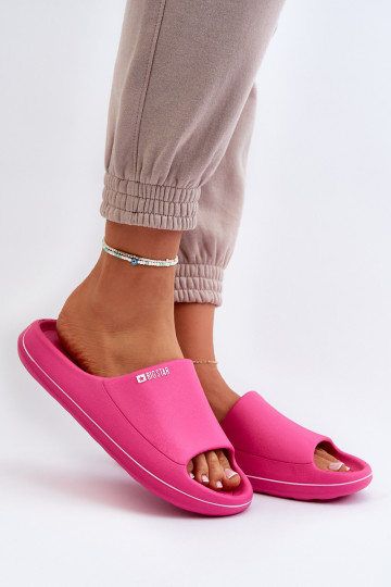 Chanclas de mujer Big Star NN274A041 en color rosa 2