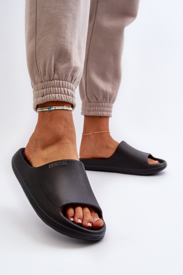 Chanclas de mujer Big Star NN274A042 en color negro
