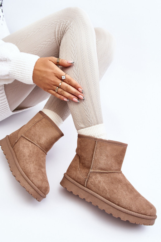 Botas de nieve cálidas con forro...