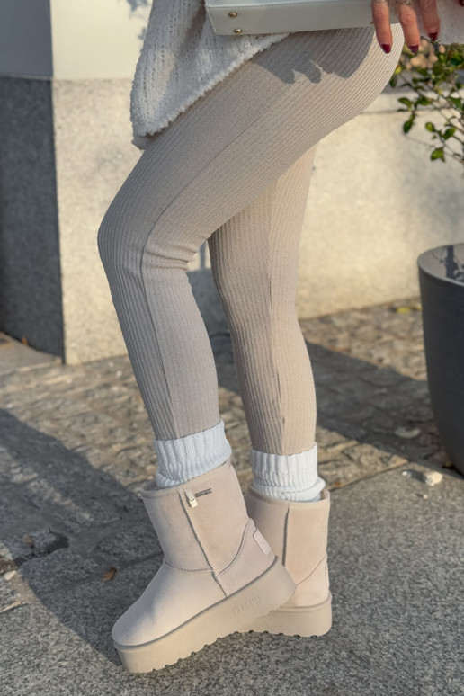 Botas de nieve altas con plataforma... Botas de nieve altas con plataforma...