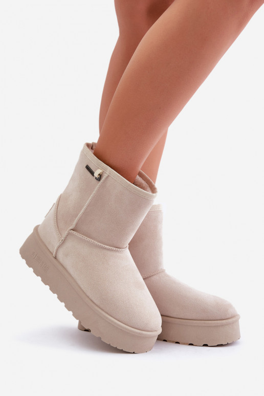 Botas de nieve altas con plataforma... Botas de nieve altas con plataforma...