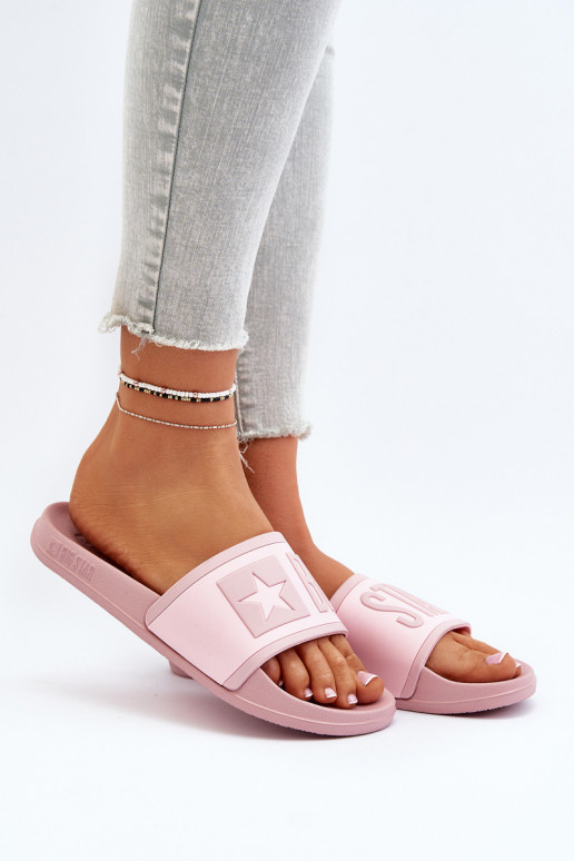 Femenino Zapatillas Big Star NN274A647 color rosa