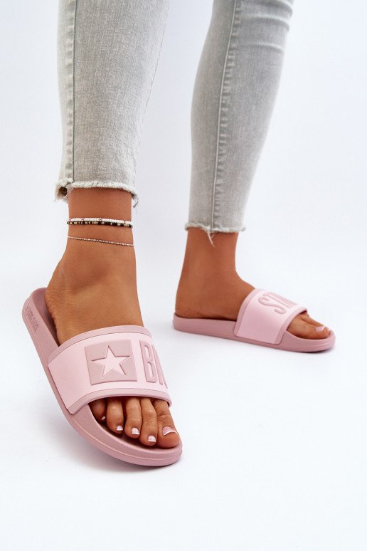 Femenino Zapatillas Big Star NN274A647 color rosa