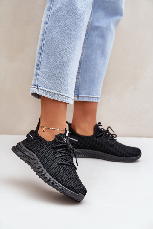 red Un modelo convincente zapatillas Femenino de color negro Harice red Un modelo convincente zapatillas Femenino de color negro Harice