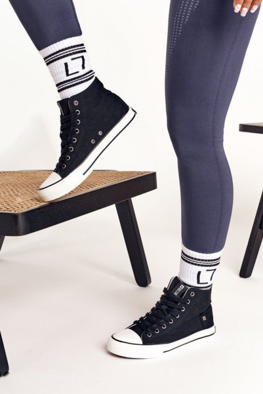 Femenino zapatos de ocio con suela Big Star DD274330 de color negro