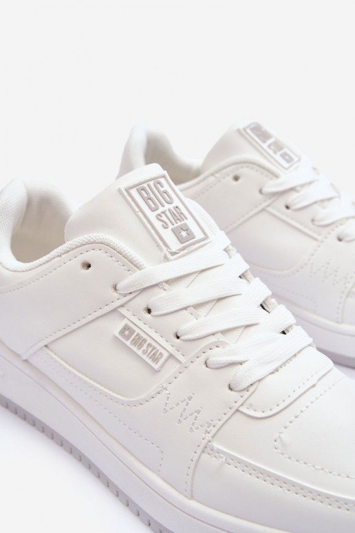 Calzado deportivo de mujer, zapatillas de deporte. Big Star MM274354 el color blanco