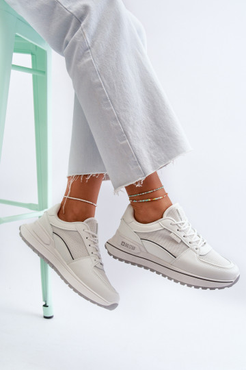 Zapatillas modelo zapatos. Femenino Big Star NN274A089 el color blanco 2