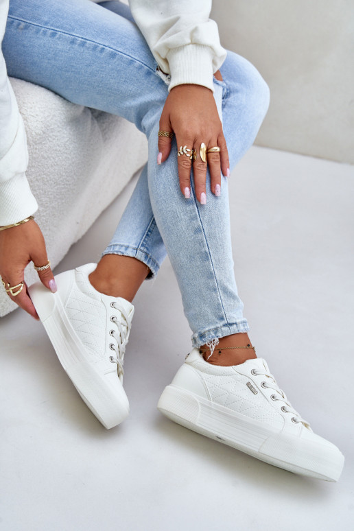 Zapatos de plataforma acolchados Big... Zapatos de plataforma acolchados Big...