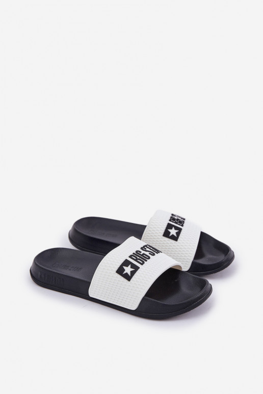 para los hombres Zapatillas Big Star JJ174506 el color blanco