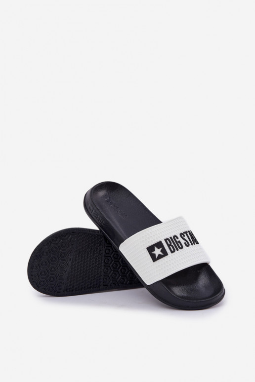 para los hombres Zapatillas Big Star JJ174506 el color blanco