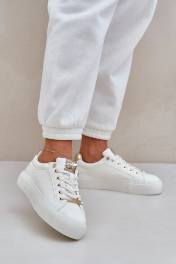 Zapatillas modelo para mujer Big Star NN274211 color blanco