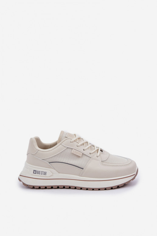 Zapatillas modelo zapatos. Femenino Big Star NN274A088 color marfil