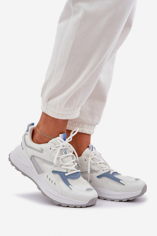 zapatillas Femenino Big Star NN274A094 HI-POLY SYSTEM Blanco-color azul