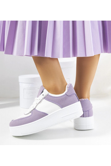 Zapatillas moradas para... 2