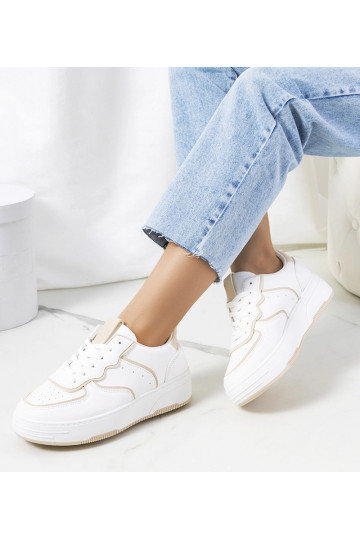 Zapatillas de mujer blancas...