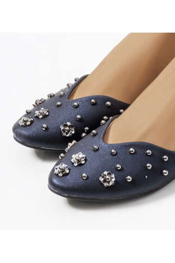 Bailarinas de seda azul... 2