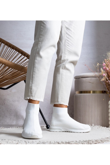 Zapatillas blancas de caña... 2