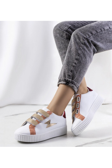 Zapatillas blancas Pitmerden