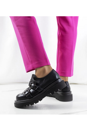 Zapatos Oxford negros Rigan 2