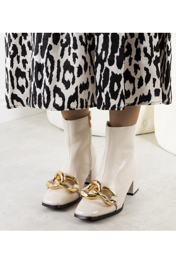 Botines Milanel de piel...