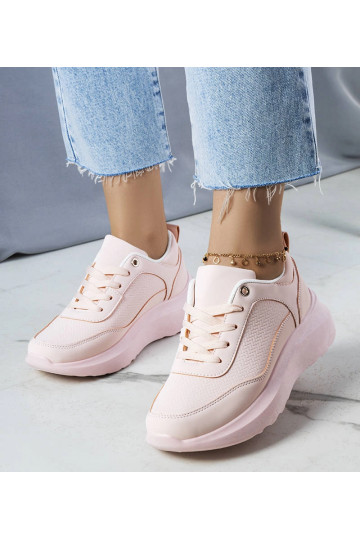 Zapatillas rosas con suela...