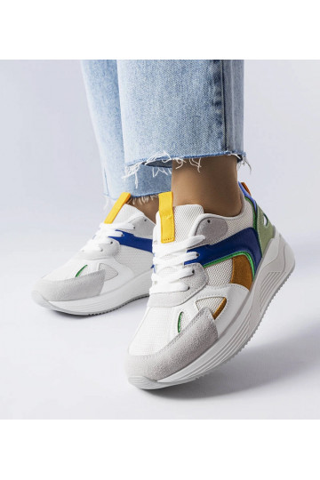 Zapatillas blancas Riel de...
