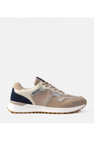 Zapatillas de ante beige...