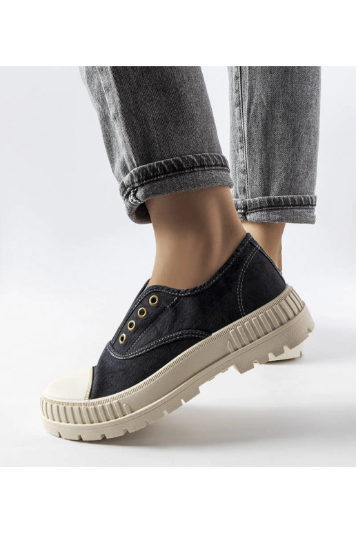 Zapatillas deportivas negras con...