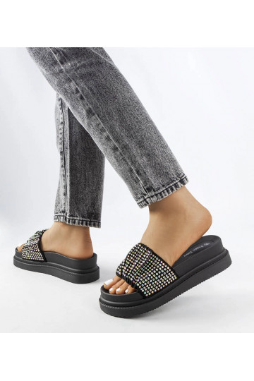 Mules con plataforma y...