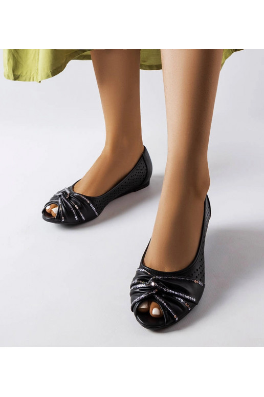 Bailarinas negras caladas con...