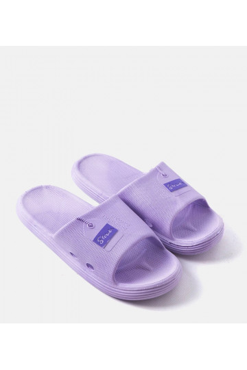 Chanclas de espuma morada...