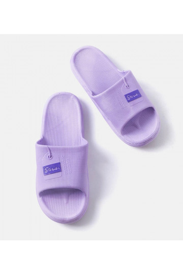 Chanclas de espuma morada... 2